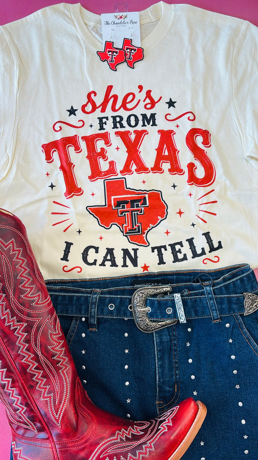 SHE’S FROM TEXAS TECH I CAN TELL - CREAM