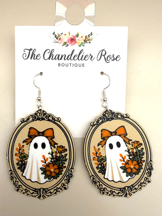Vintage Ghost Earrings