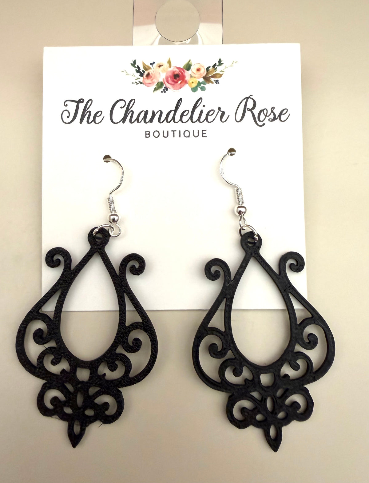 Black Vintage Earrings