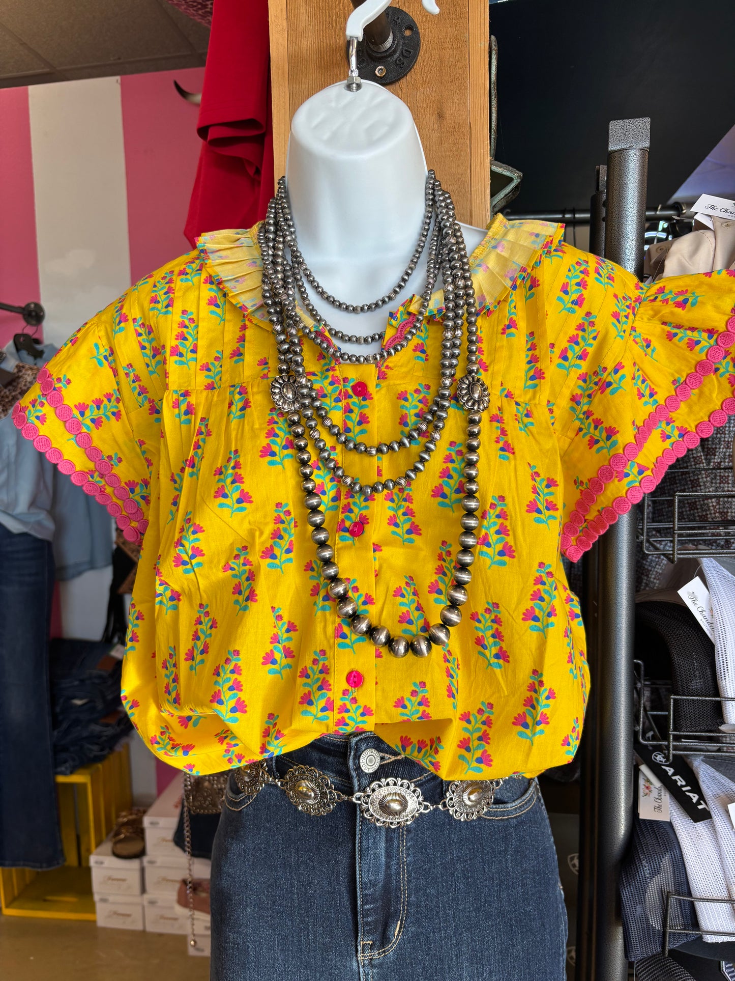 THE MILLIE TOP - YELLOW