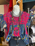 THE KINLEY TOP - NAVY