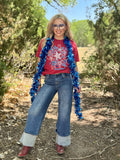 STARS AND STRIPES TEE - RED