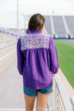 THE JANE TOP - PURPLE