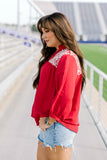 THE JANE TOP - RED