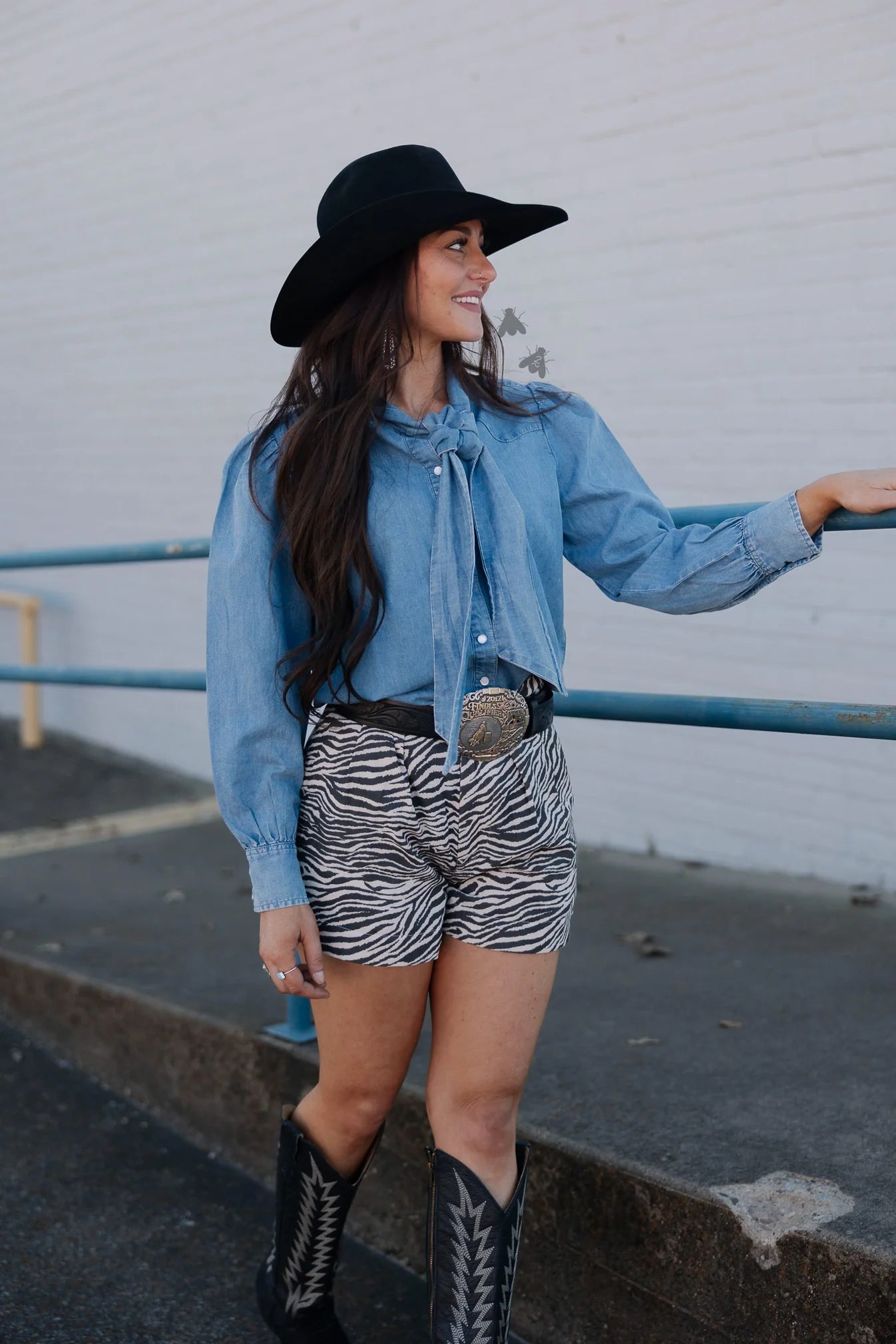 HIGHWAY BLUES TOP - LIGHT WEIGHT DENIM