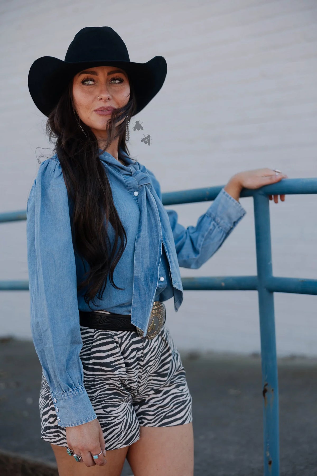 HIGHWAY BLUES TOP - LIGHT WEIGHT DENIM