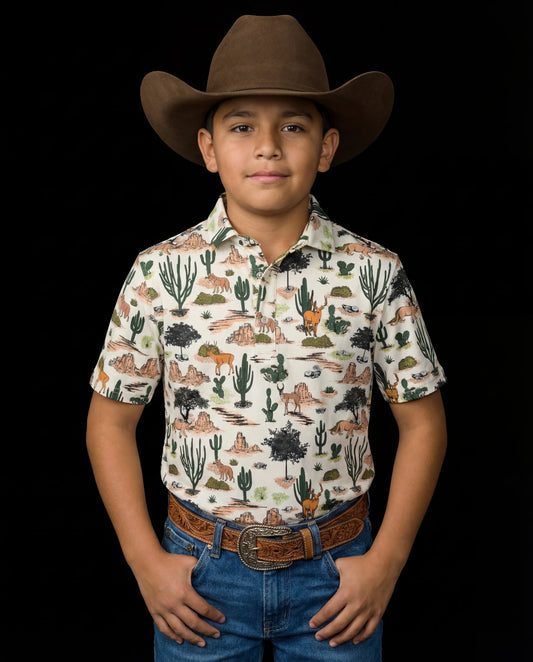 FERRELL KID'S WILDER POLO