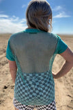KREEK DENIM SHORTS - CHECK