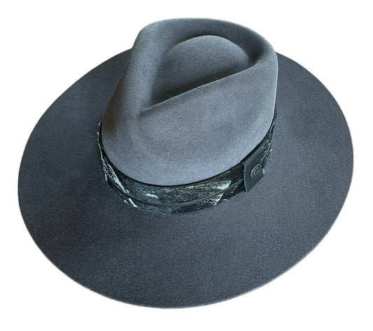 CORRAL DAKOTA FELT HAT -GRANITE