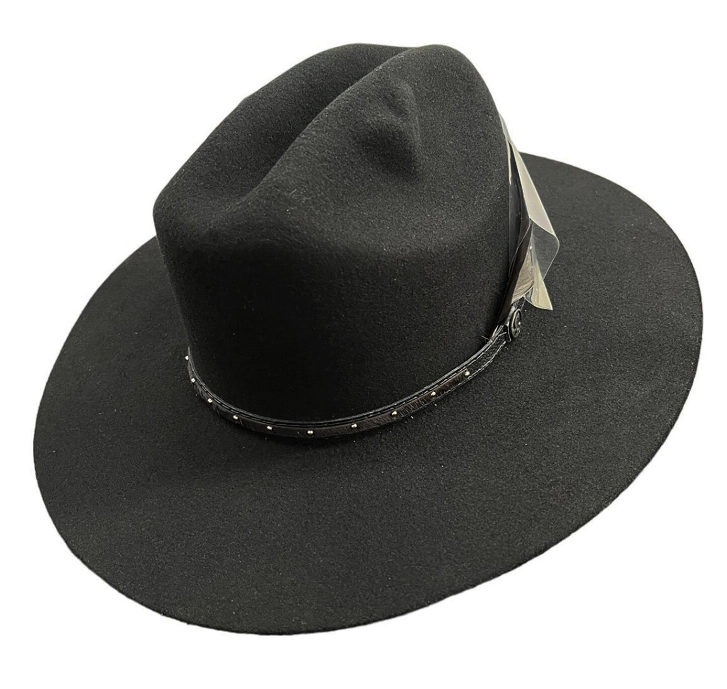 CORRAL DIXIE FELT HAT - BLACK