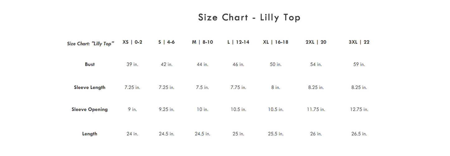 THE LILLY RED TOP