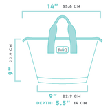 SWIG LIFE Flora Azul Lunchi Lunch Bag