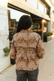 LOOPTY LOU LONGSLEEVE TOP - LEOPARD