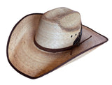 CORRAL GUNSMOKE STRAW HAT - NATURAL BURNED