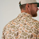 Burlebo Performance Western Shirt  Long Sleeve - Venado Camo
