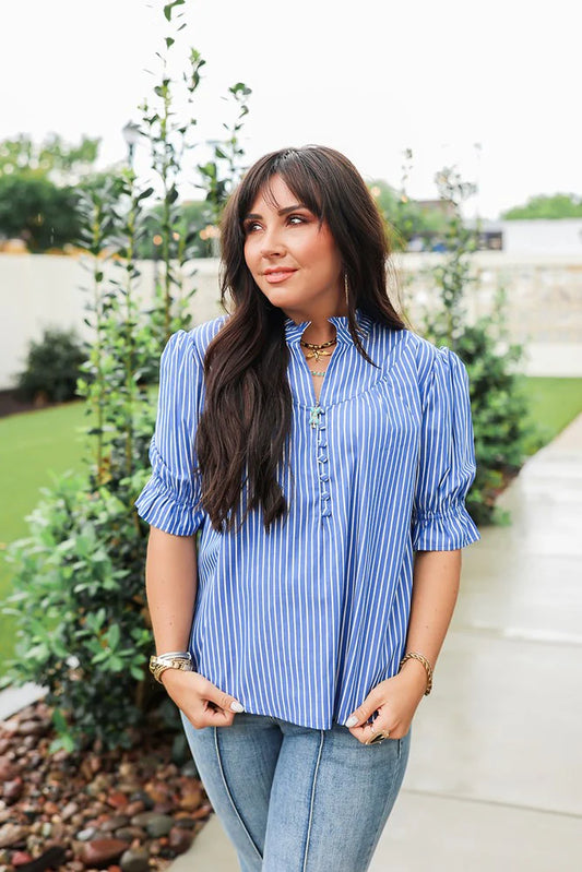 THE LAUREN  STRIPE TOP