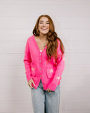 THE CALLIE CARDIGAN - PINK