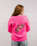 THE CALLIE CARDIGAN - PINK