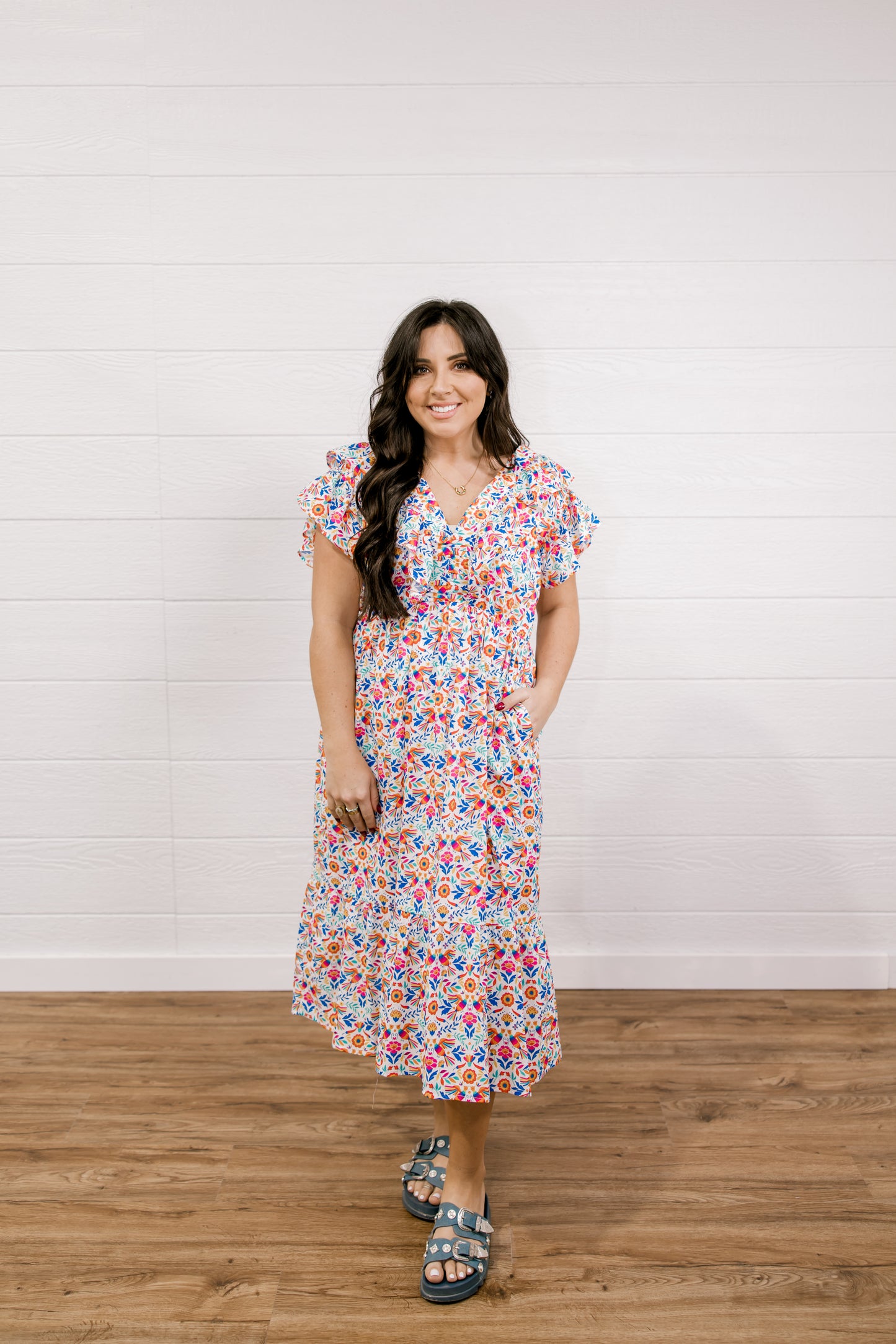 THE HOLLIS MULTI COLOR DRESS