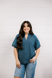 THE HAVANNAH TOP - NAVY