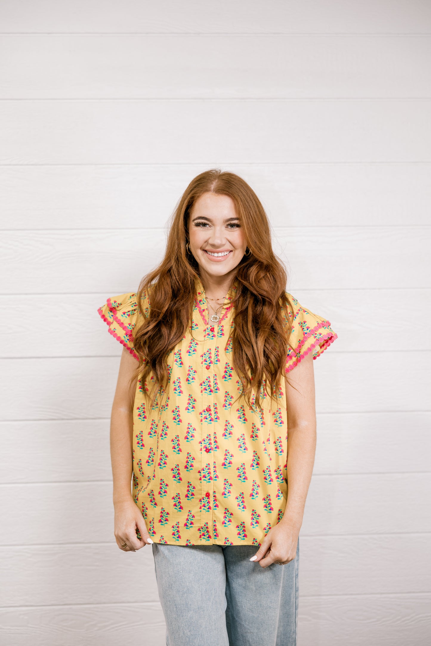 THE MILLIE TOP - YELLOW