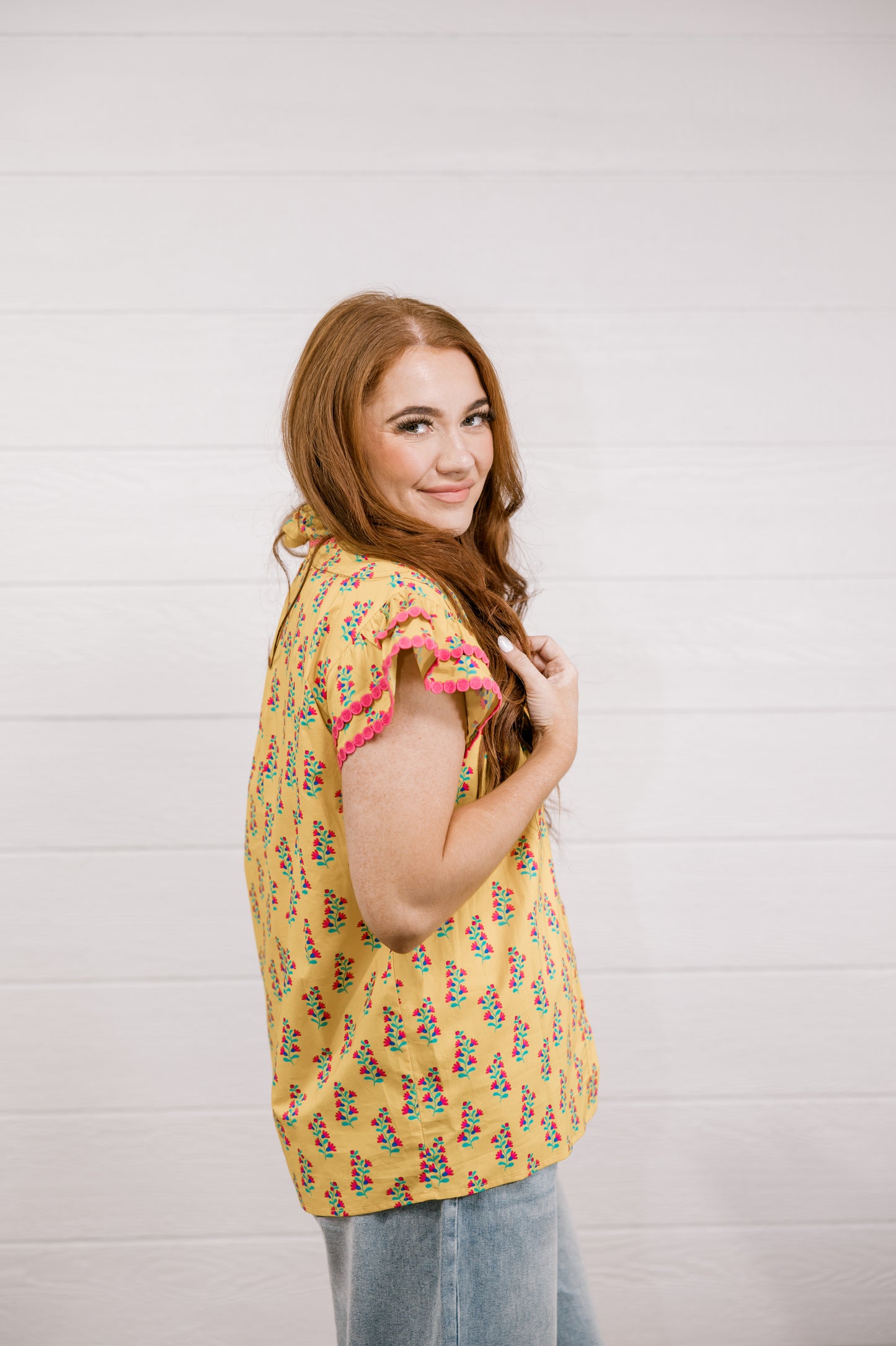 THE MILLIE TOP - YELLOW
