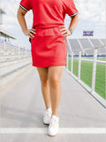 THE JADE SKIRT - RED