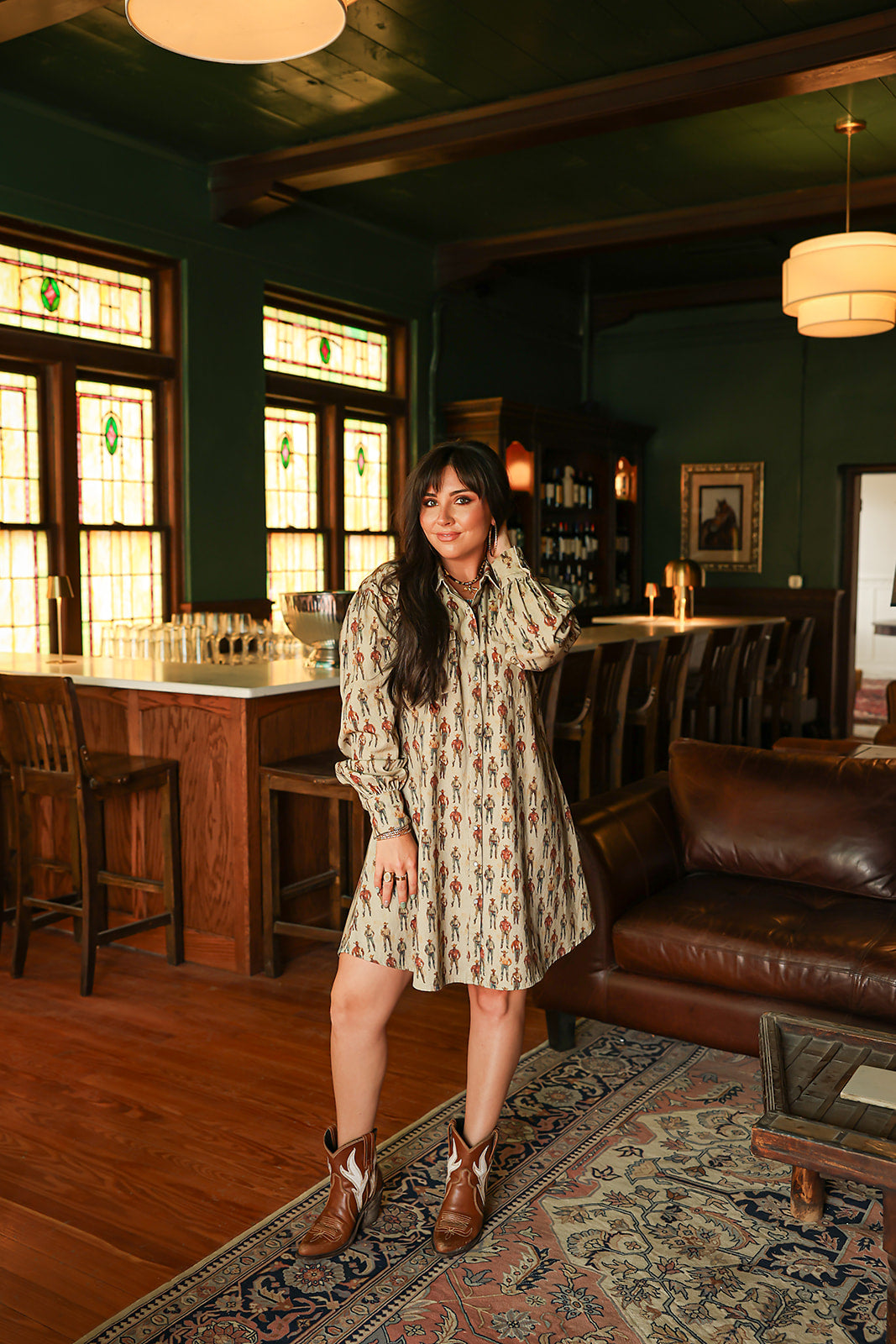 THE ANNIE DRESS - COWBOY