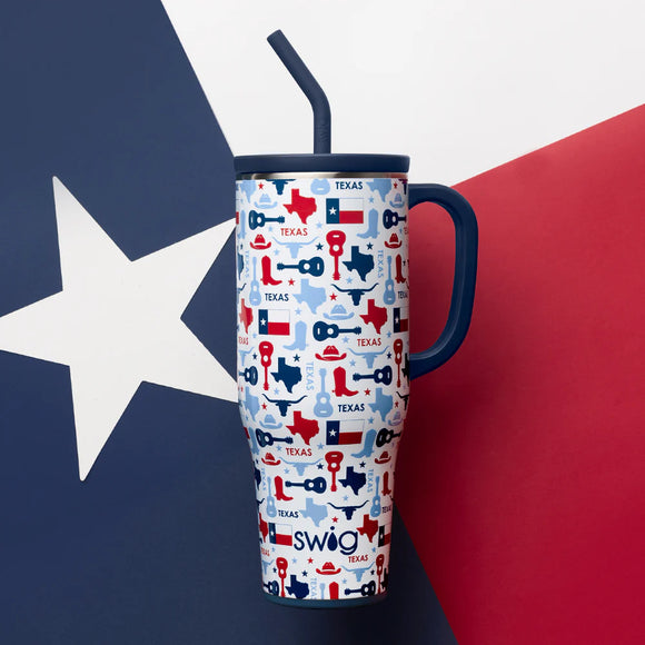 SWIG LIFE LONE STAR MEGA MUG 40oz