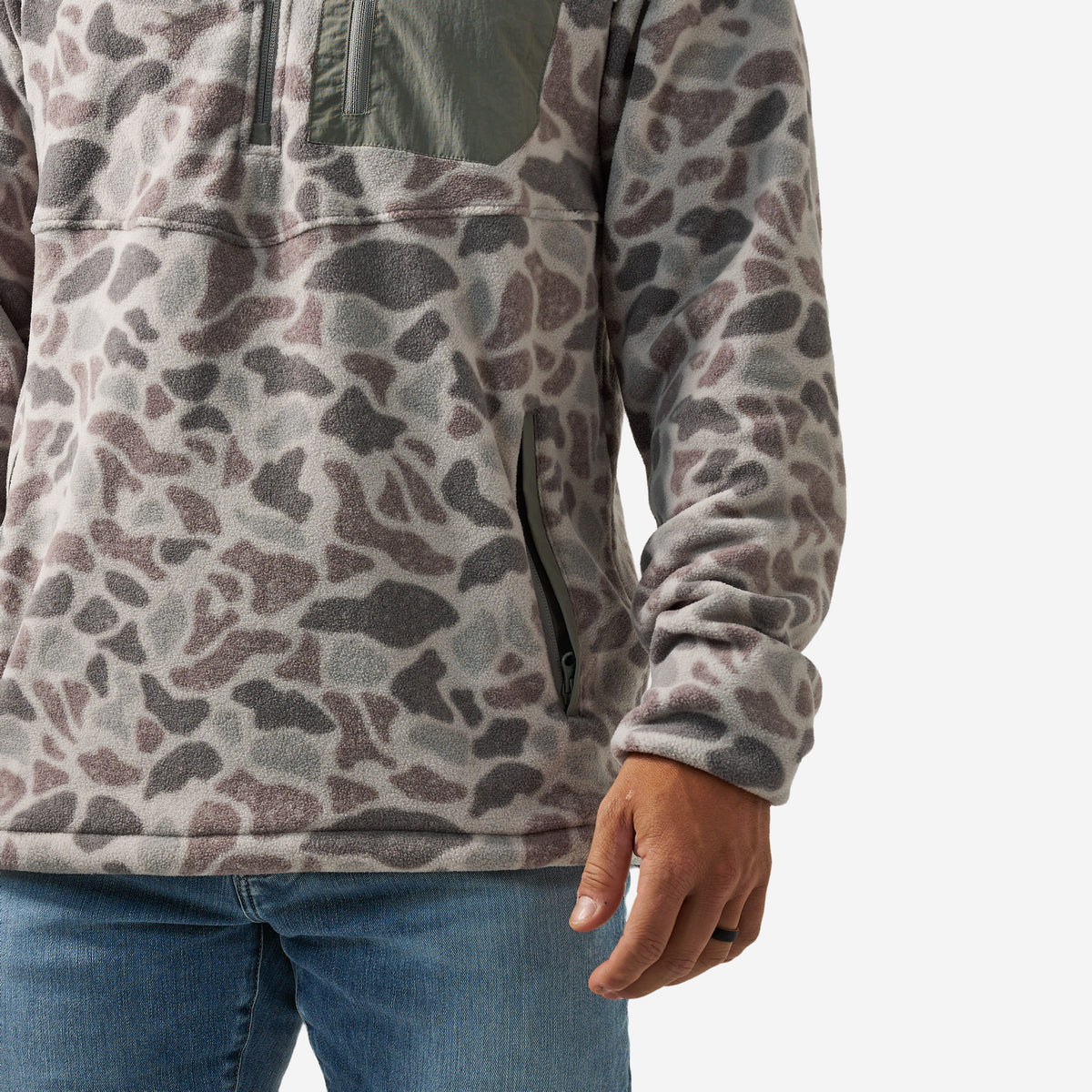 BURLEBO MICRO FLEECE - CLASSIC DEER CAMO