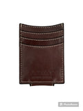 ARIAT MONEY CLIP FLORAL EMBROIDERED BUCKLACE BROWN