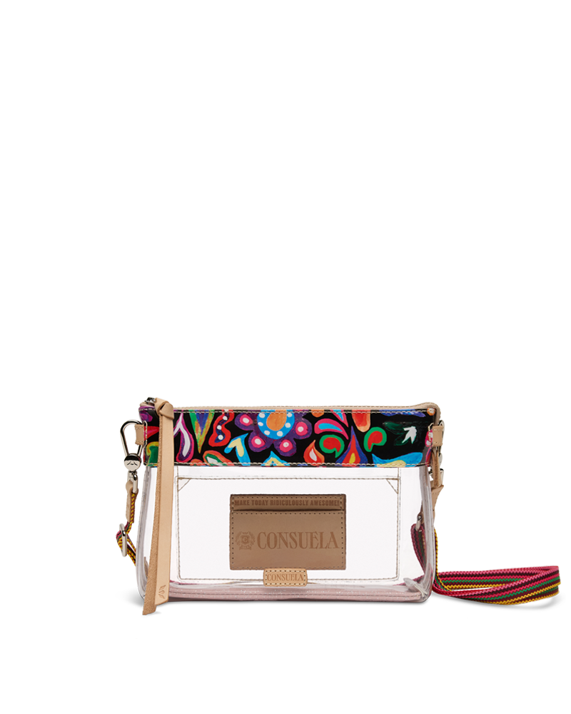 CONSUELA SOPHIE MIDTOWN CLEAR CROSSBODY