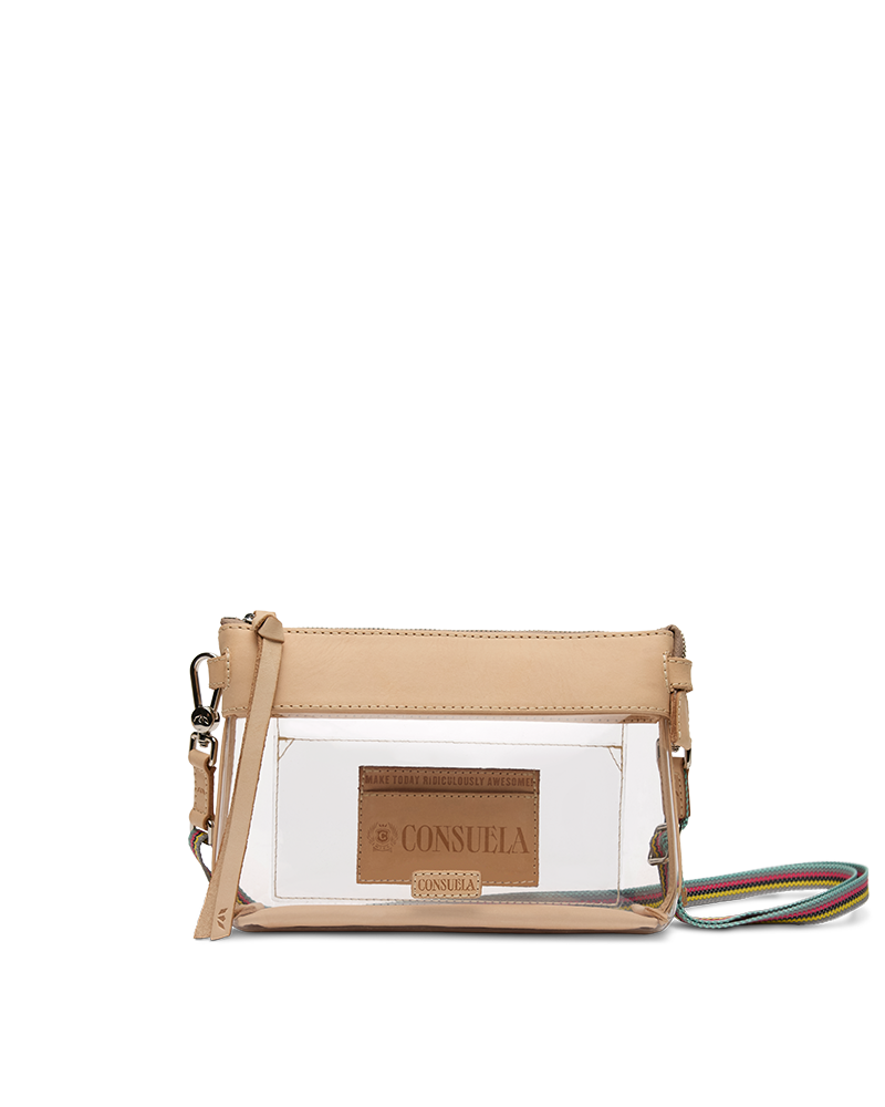 CONSUELA DIEGO MIDTOWN CLEAR CROSSBODY