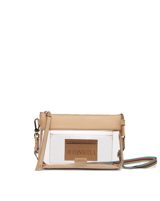 CONSUELA DIEGO MIDTOWN CLEAR CROSSBODY