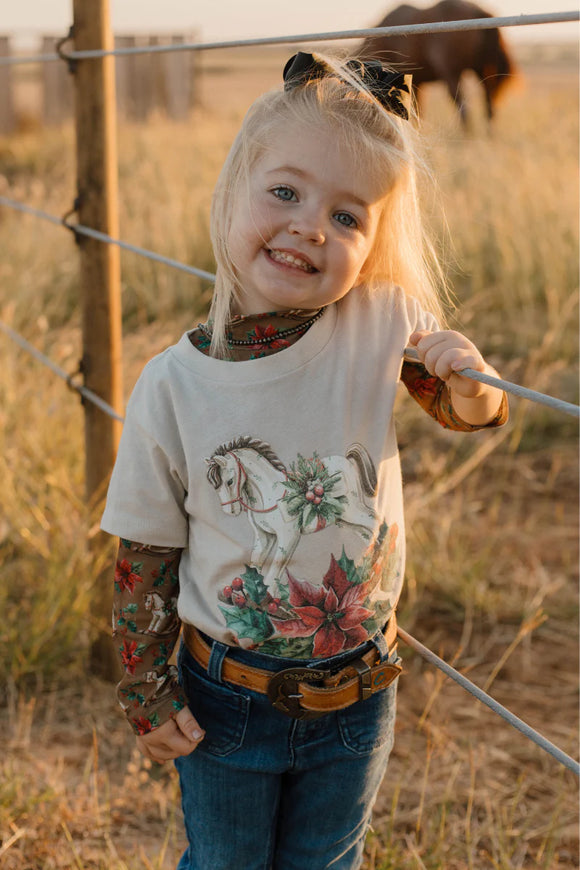 MINI ROCKIN' AROUND THE RANCH TEE