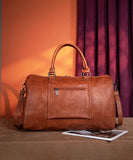 Montana West Tooled Collection Duffle Bag - Brown