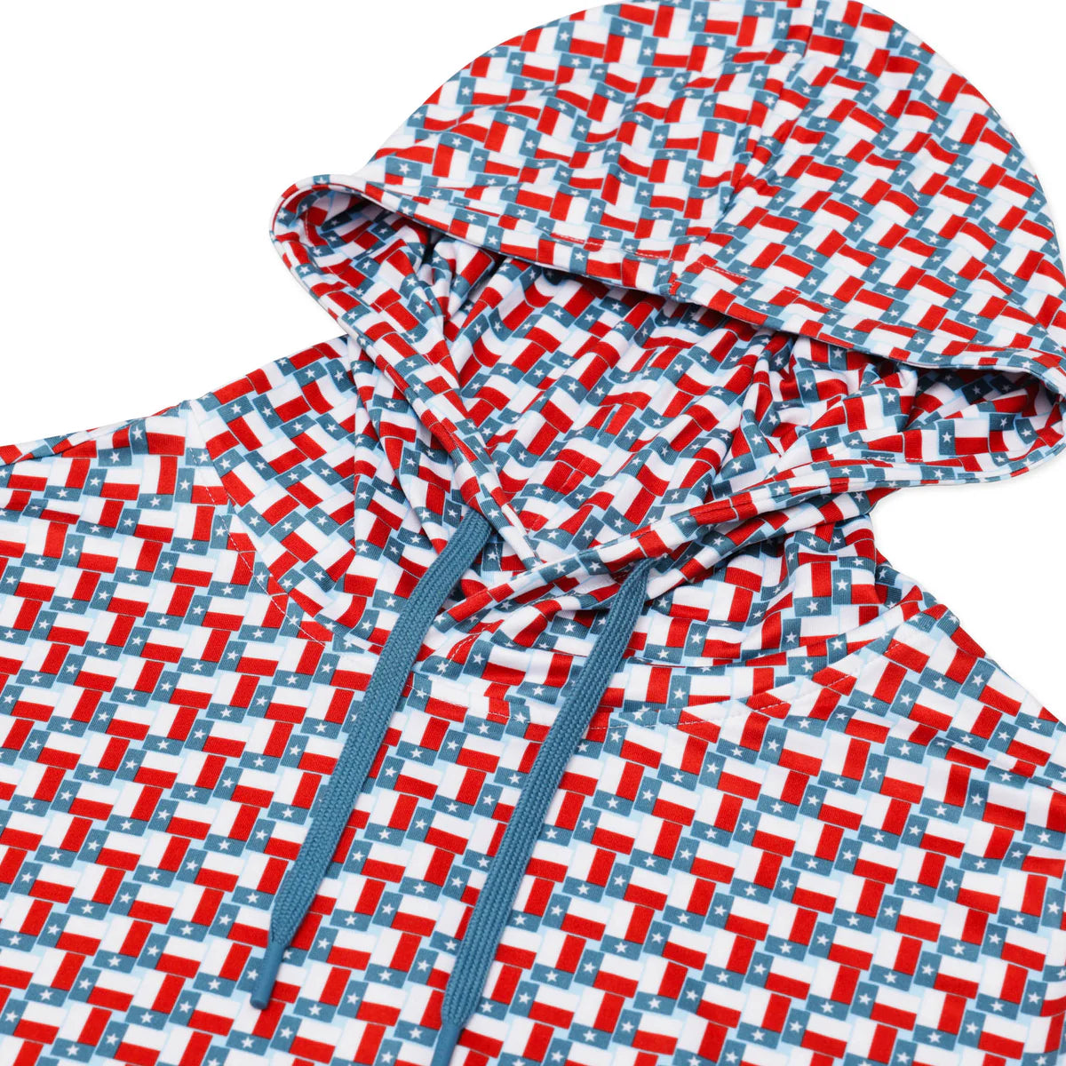 Burlebo Performance Hoodie - Texas Flag