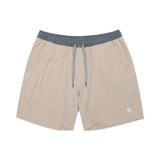 Burlebo 7" Athletic Short - Heather Khaki - Venado Camo Liner
