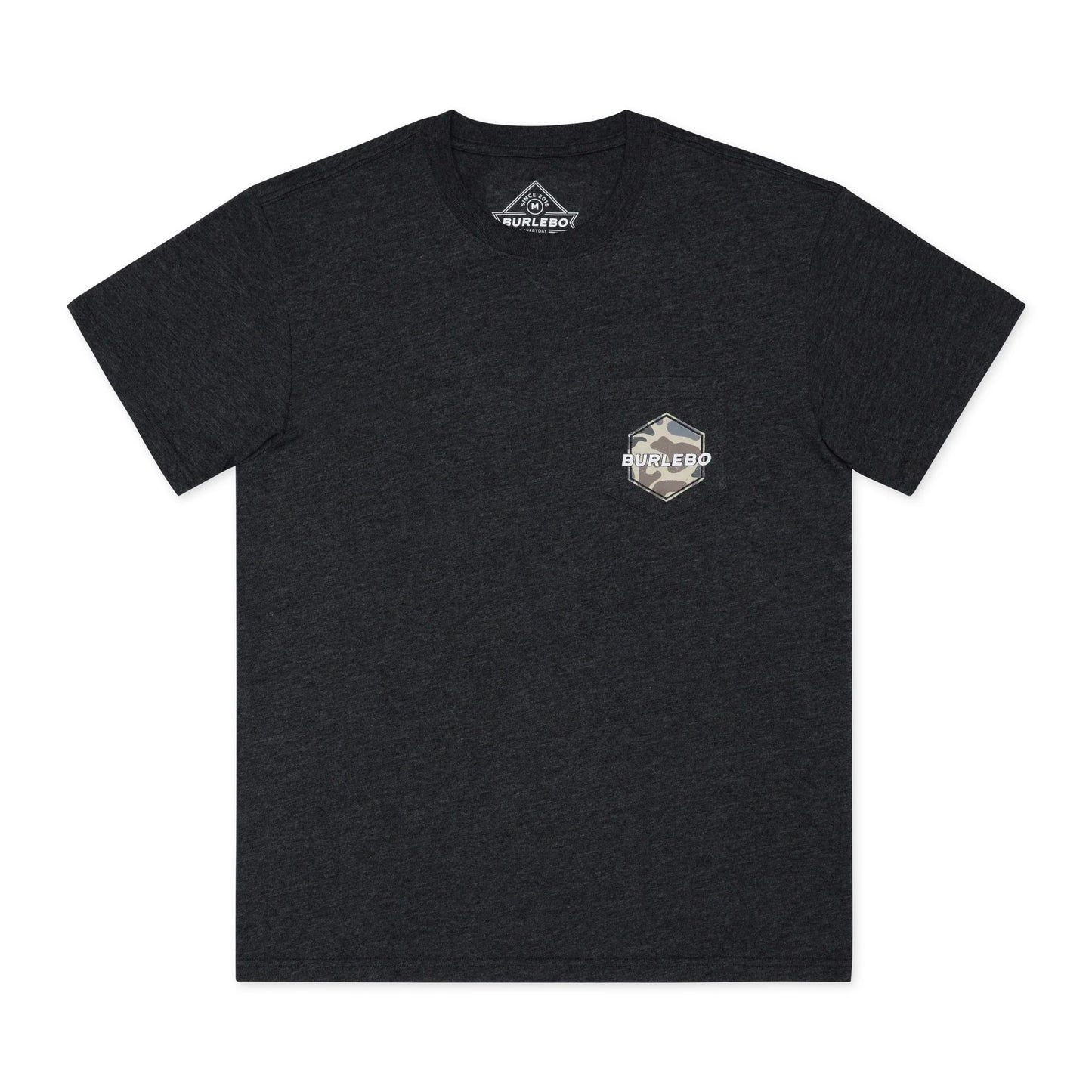 Burlebo Short Sleeve Rad Dad Tee - Heather Black