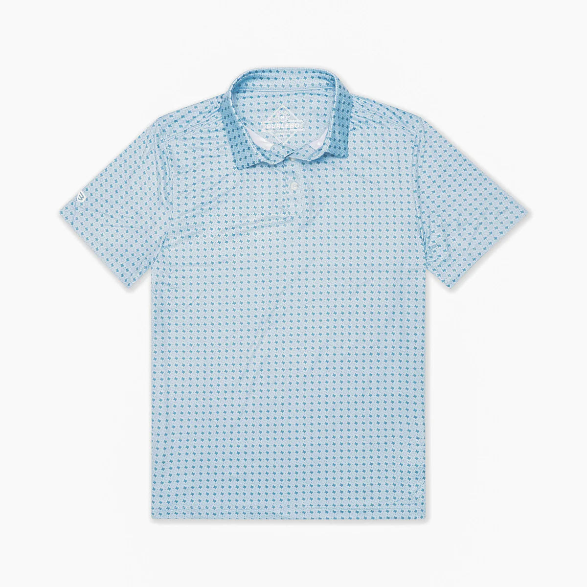 Burlebo Performance Polo - TEXAS LIGHT BLUE
