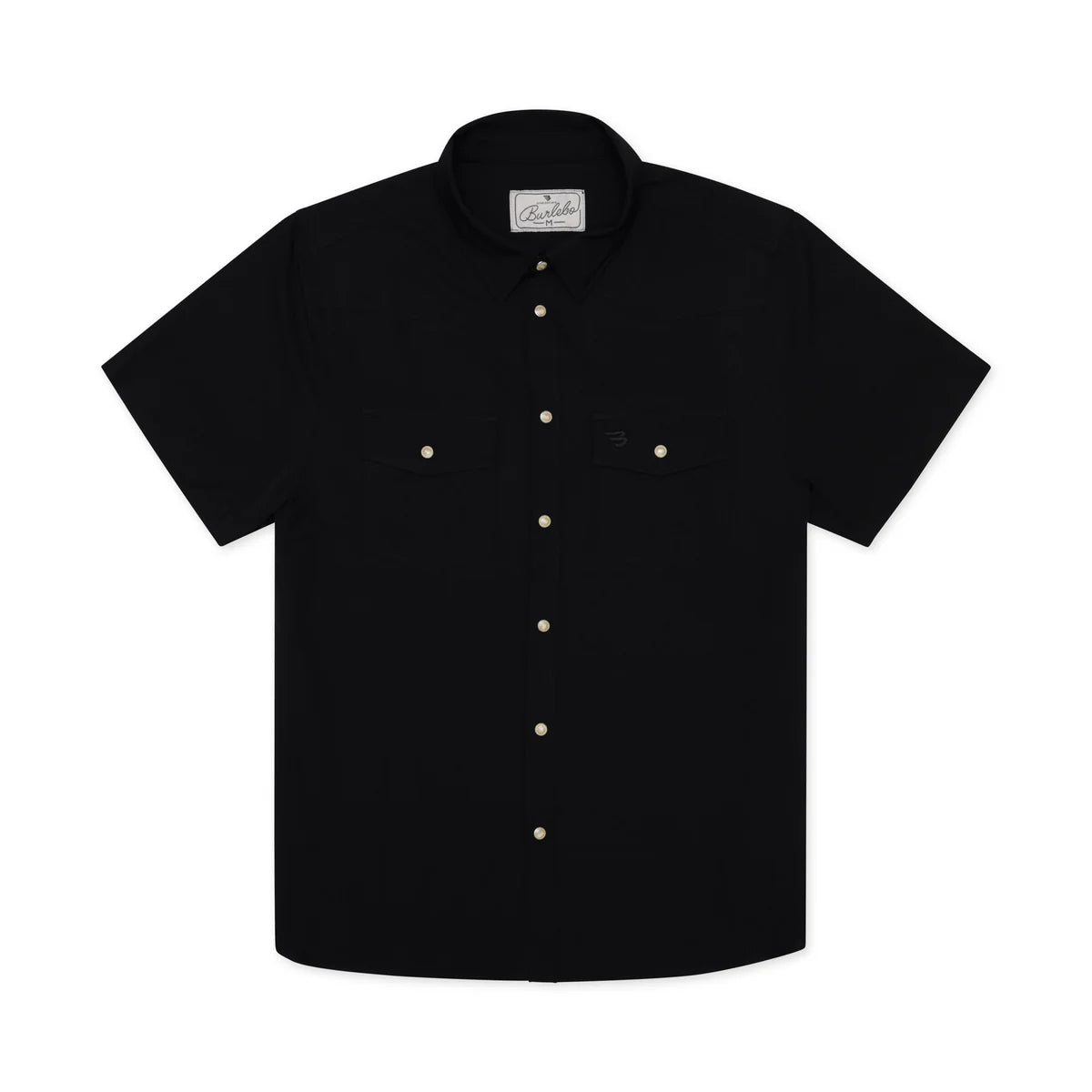 Burlebo Performance Western Shirt - Black