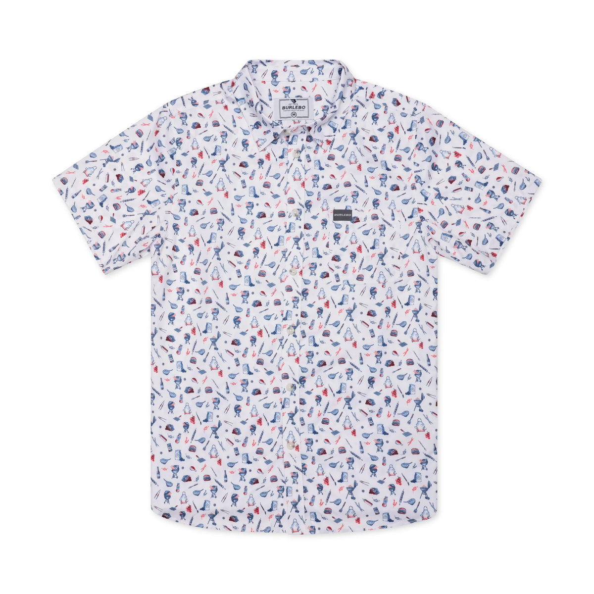 Burlebo Performance Button Up Shirt - Grillmaster