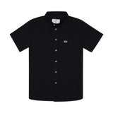 Burlebo Performance Button Up - Heather Black