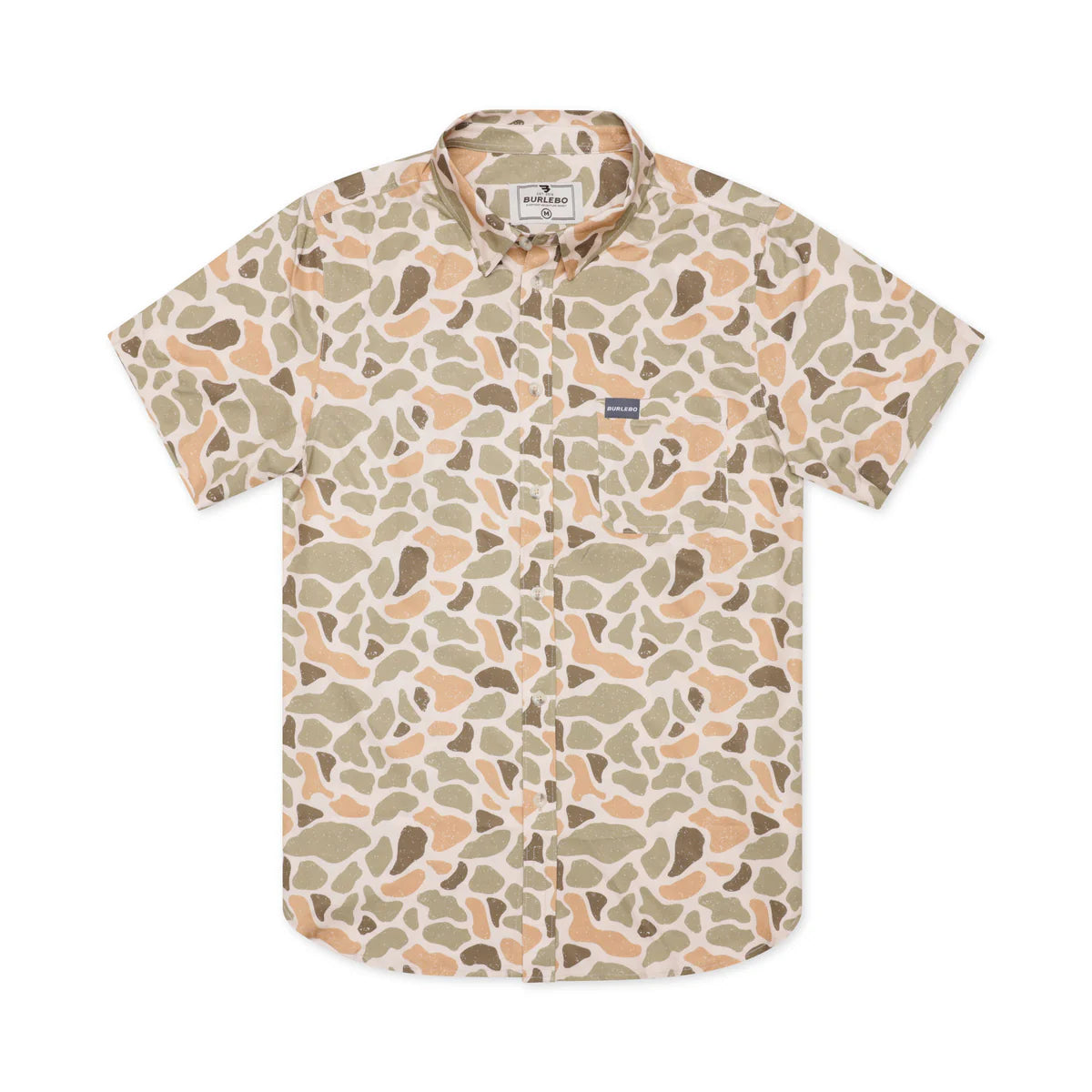 Burlebo Performance Button Up - Venado Camo