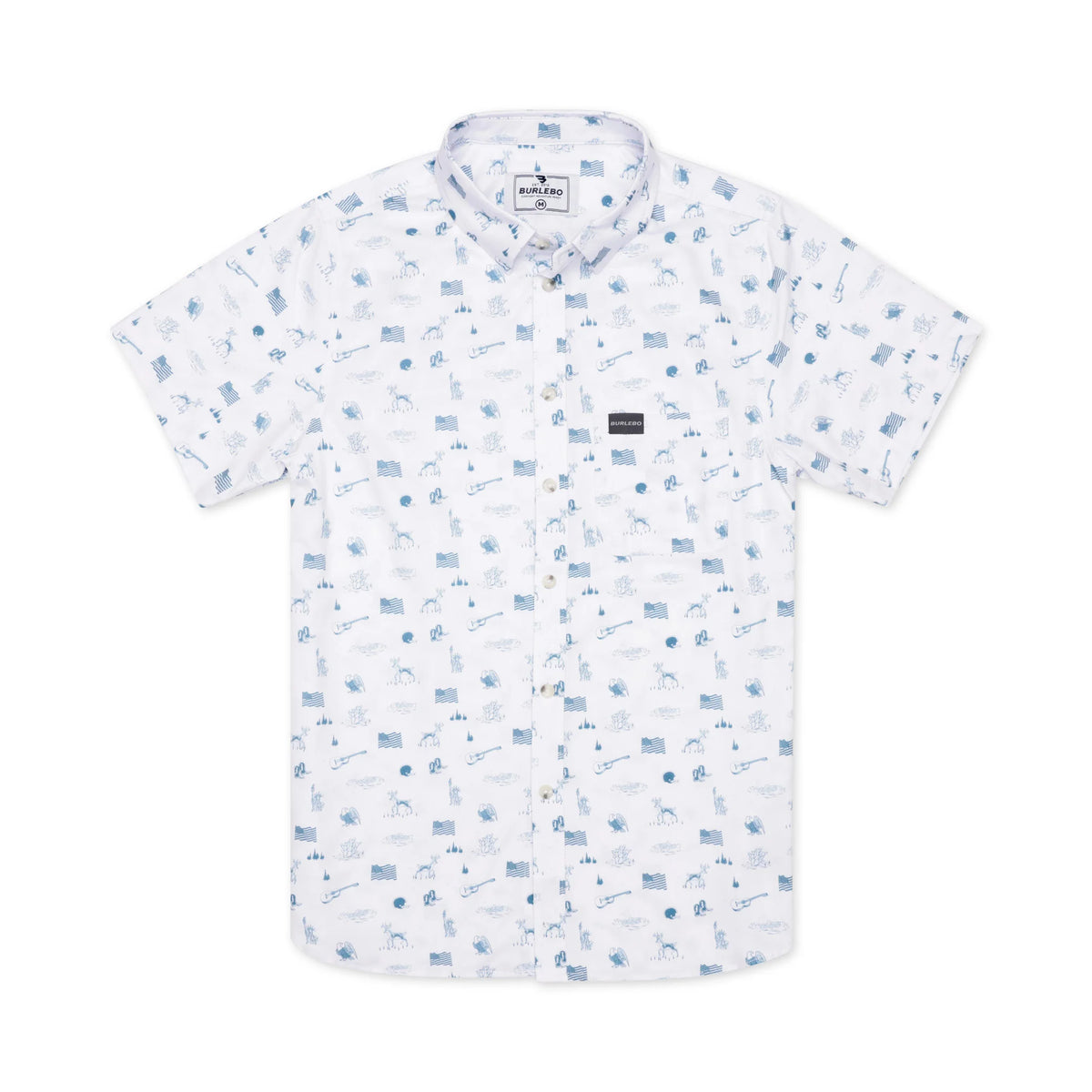 Burlebo Performance Button Up - America the Great