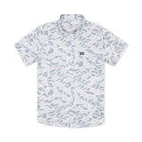 Burlebo Adult Performance Button Up - White Camo