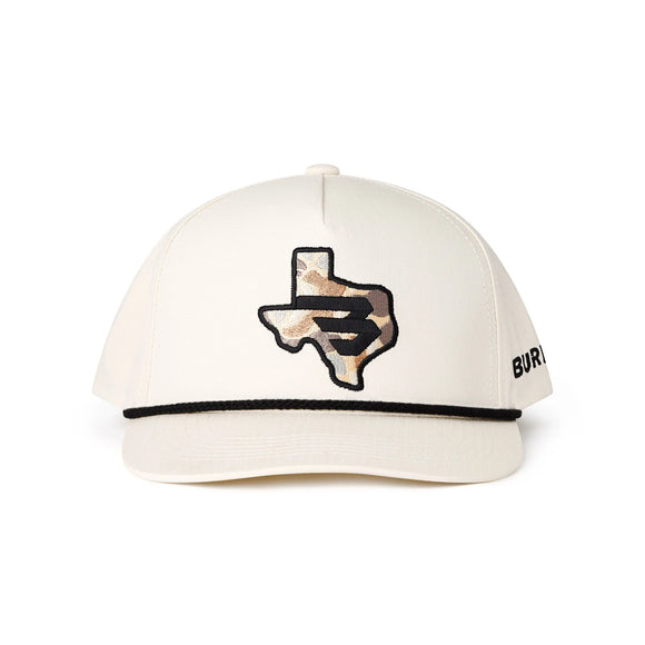 BURLEBO Cap - Texas Camo Flying B - Pintail Camo