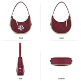 MONTANA WEST LICENSED MAROON TEXAS A&M UNIVERSITY AGGIES HOBO BAG
