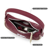 MONTANA WEST LICENSED MAROON TEXAS A&M UNIVERSITY AGGIES HOBO BAG
