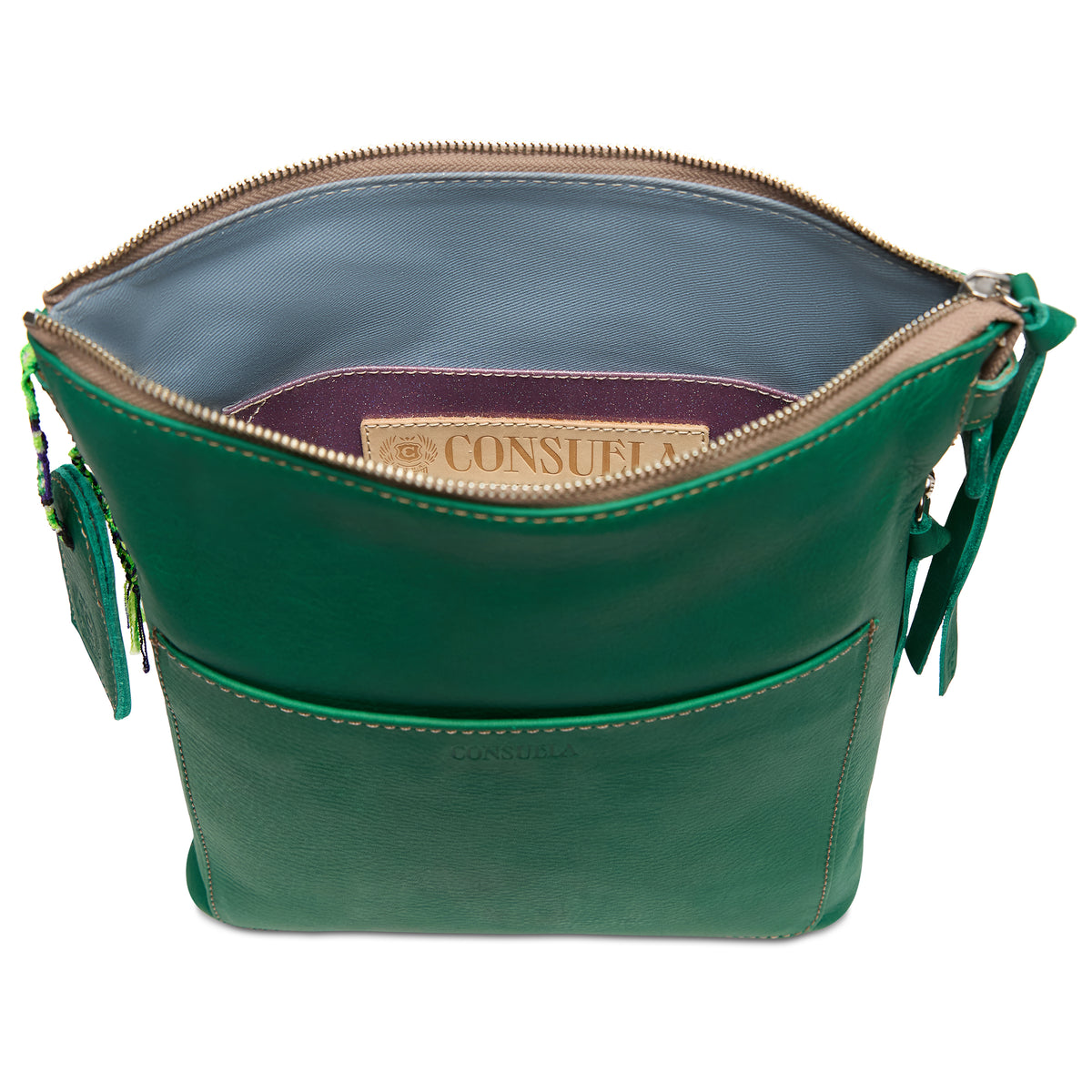 CONSUELA TEAL TOUR CROSSBODY BAG